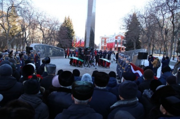 В Челябинске начальник территориального органа принял участие в открытии стелы «Город трудовой доблести»