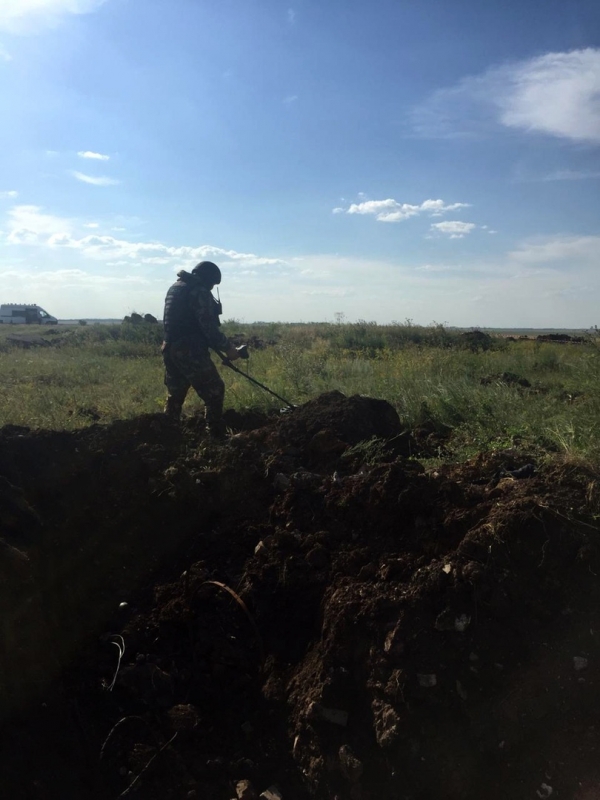В Челябинской области бойцы ОМОН уничтожили противотанковые мины